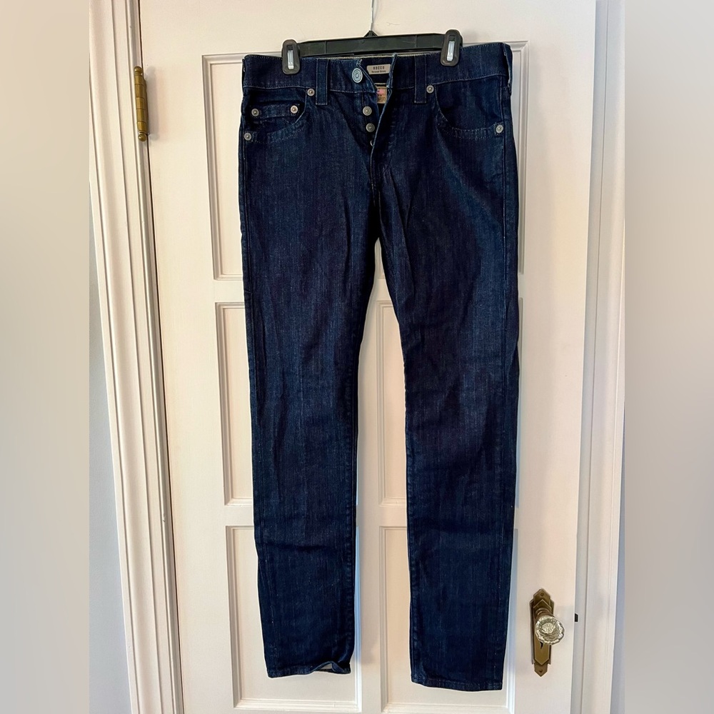 Men's Dark Indigo True Religion Jeans